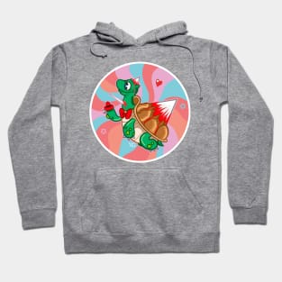 trippy drippy - Cute dark animal turtle Hoodie